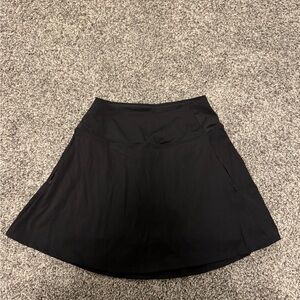 CALIA Black Athletic Skort with Built-In Shorts